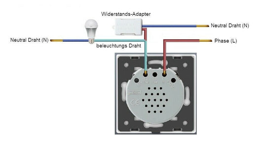 Widerstands-Adapter u. a. für LED Leuchten