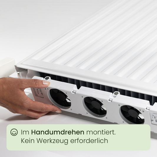SpeedComfort Heizkörperventilator 10er Set