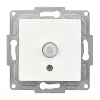 Schuko Steckdose & Schalter Serie Moderna weiss