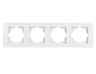 Schuko Steckdose & Schalter Serie Moderna weiss