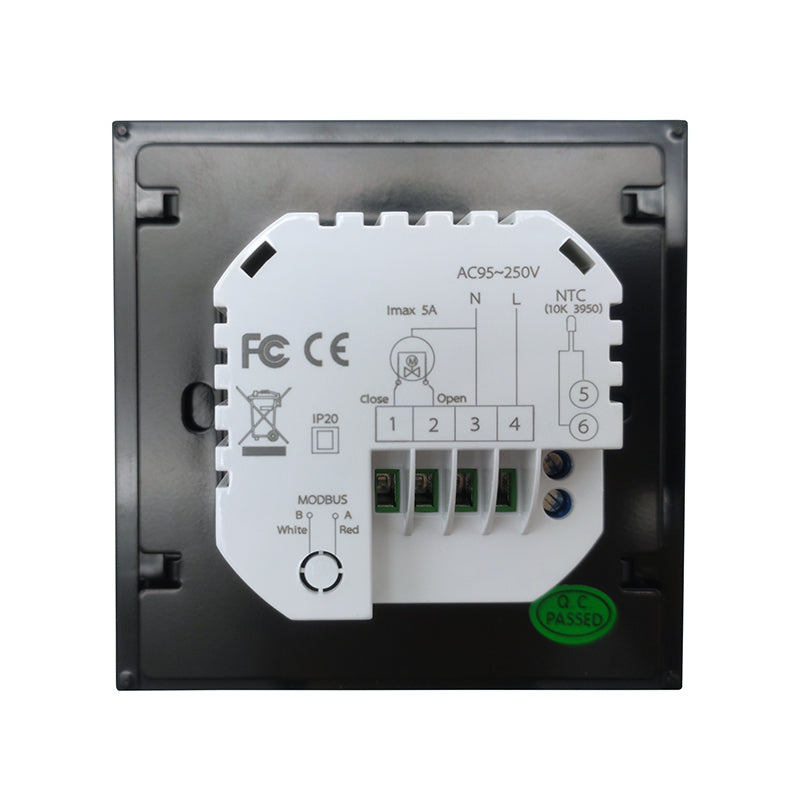 Raumthermostat für Fußbodenheizung programmierbar