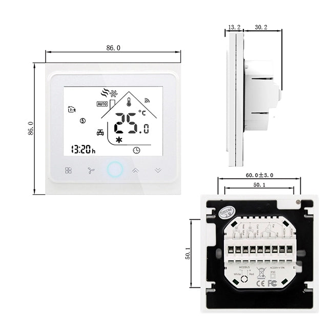 WLAN-Raumthermostat programmierbar