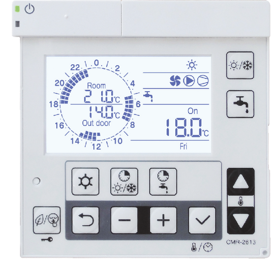 10kW Chofu Inverter Wärmepumpe R32