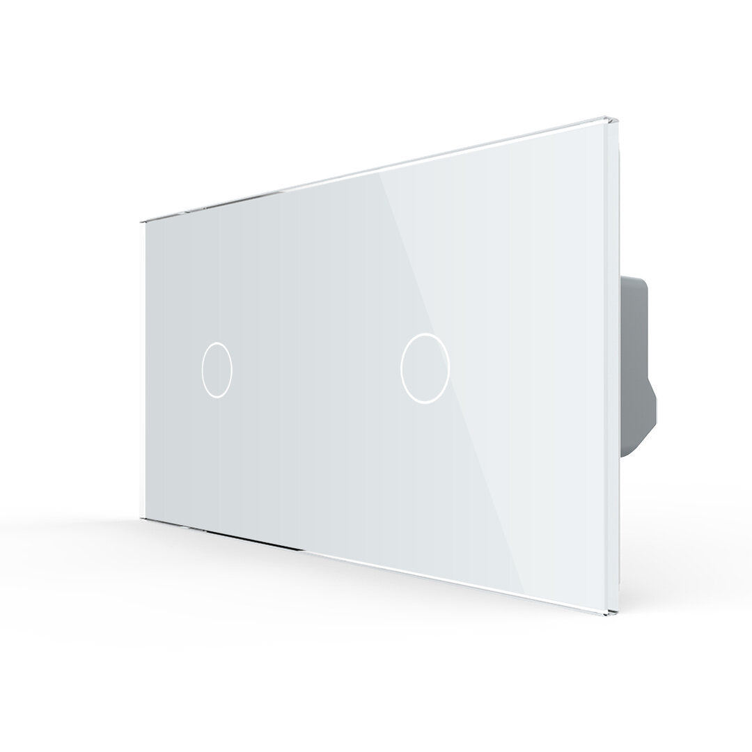 LIVOLO Berührungsschalter mit Glasblende in Weiß