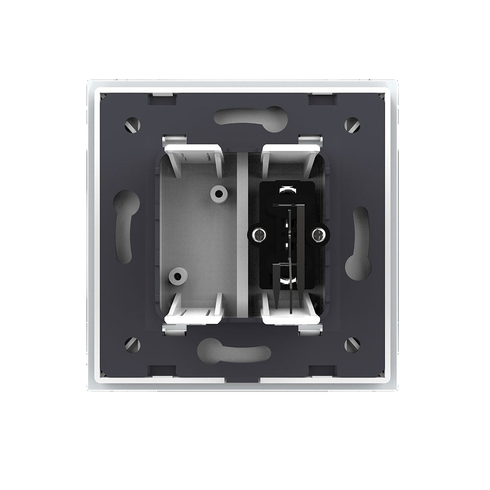 Livolo einfaches, weißes Lautsprecher-Modul mit Glasrahmen