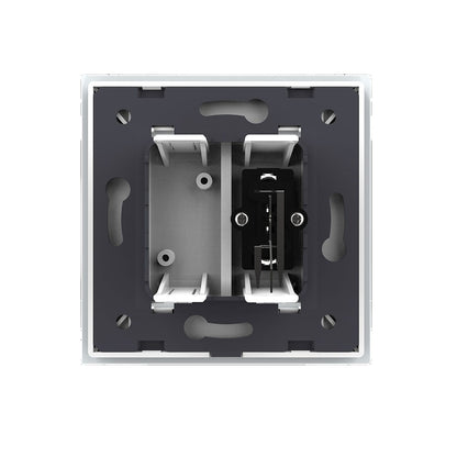 Livolo einfaches, weißes Lautsprecher-Modul mit Glasrahmen
