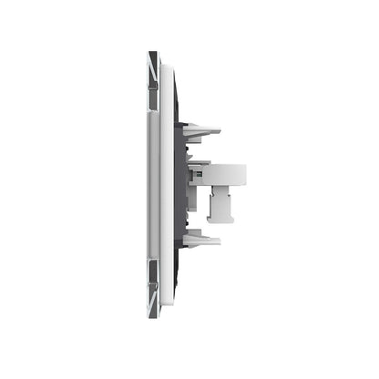 Livolo einfaches, weißes Telefon-Modul RJ11 mit Glasrahmen