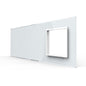 Livolo weiße Glasblende für 2 1-fache Touch-Schalter + 1 Modul