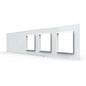 Livolo weiße Glasblende für Touch-Schalter + Module