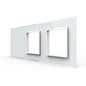 Livolo weiße Glasblende für Touch-Schalter + 2 Module