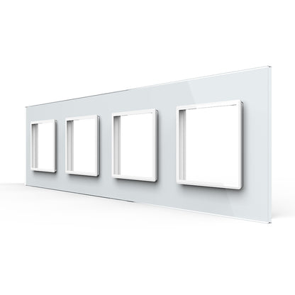 Livolo Glasblende für vier Module
