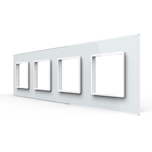 Livolo Glasblende für vier Module
