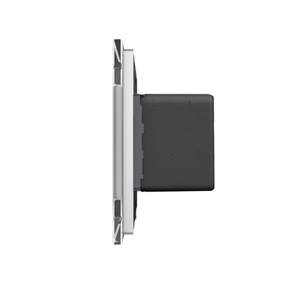 Livolo USB-Modul inkl. USB-C und USB-A mit Glasblende in Weiß