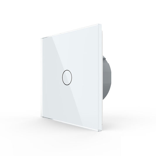 LIVOLO Touch Timer Lichtschalter mit Glasabdeckung in Weiß
