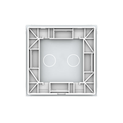 Weiße Glasblende für 1 2-fachen Touch-Schalter (11-A)
