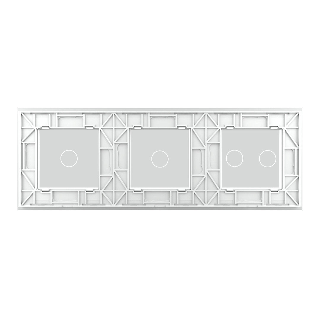 Livolo weiße Glasblende für mehrere Touch-Schalter