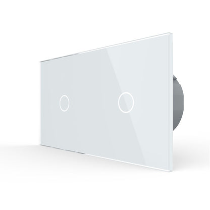 LIVOLO Touch Dimmer + Lichtschalter mit Glasblende in Weiß