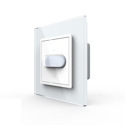 Livolo Bewegungsmelder mit Touch-Schalter Glasblende in Weiß