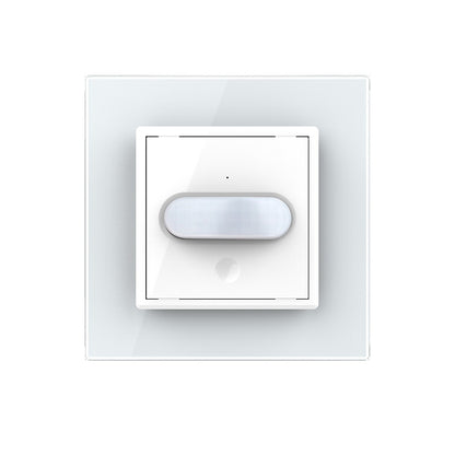 Livolo Bewegungsmelder mit Touch-Schalter Glasblende in Weiß