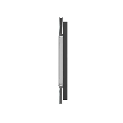 Weiße Glasblende für 2 1-fache Touch-Schalter + 3 Module