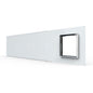Weiße Glasblende für 2 1-fache + 2 2-fache Touch-Schalter + 1 Modul