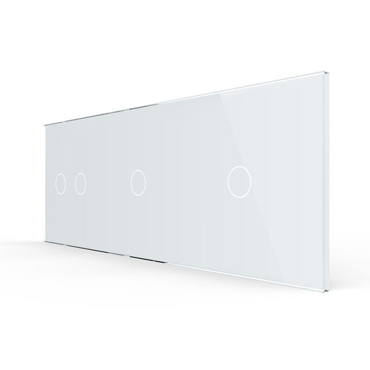 Livolo weiße Glasblende für mehrere Touch-Schalter