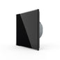 Livolo Niederspannungs-Touch-Taster mit schwarzer Glasblende 12/24V