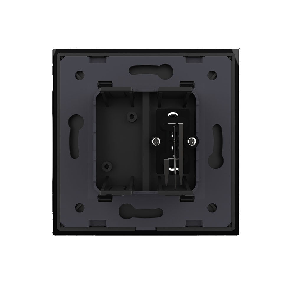 Livolo einfaches, schwarzes Audio-Modul mit Glasrahmen