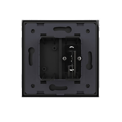 Livolo einfaches, schwarzes Audio-Modul mit Glasrahmen