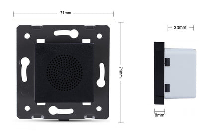 Livolo Bluetooth-Lautsprecher in Schwarz