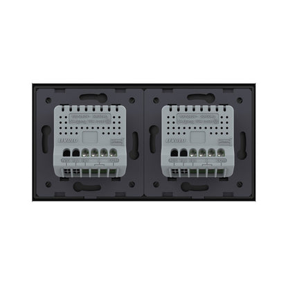 LIVOLO Touch EC Lichtschalter + Wechselschalter Schwarz