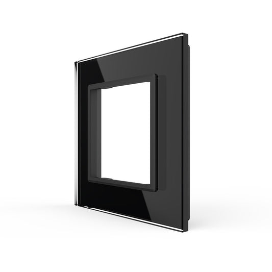 Schwarze Glasblende für ein Modul
