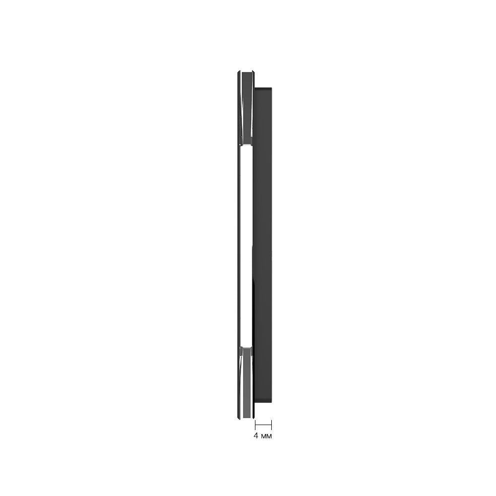 Livolo Glasblende für 5 Touchschalter schwarz