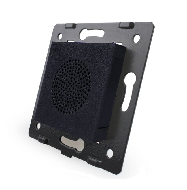 UP-Bluetooth-Lautsprecher + Steckdose inkl. schwarzem Glasrahmen