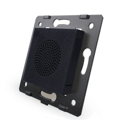 UP-Bluetooth-Lautsprecher + Steckdose inkl. schwarzem Glasrahmen