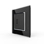 Livolo einfaches, schwarzes USB-Modul mit Glasrahmen