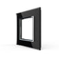 Schwarze Glasblende für Livolo Module