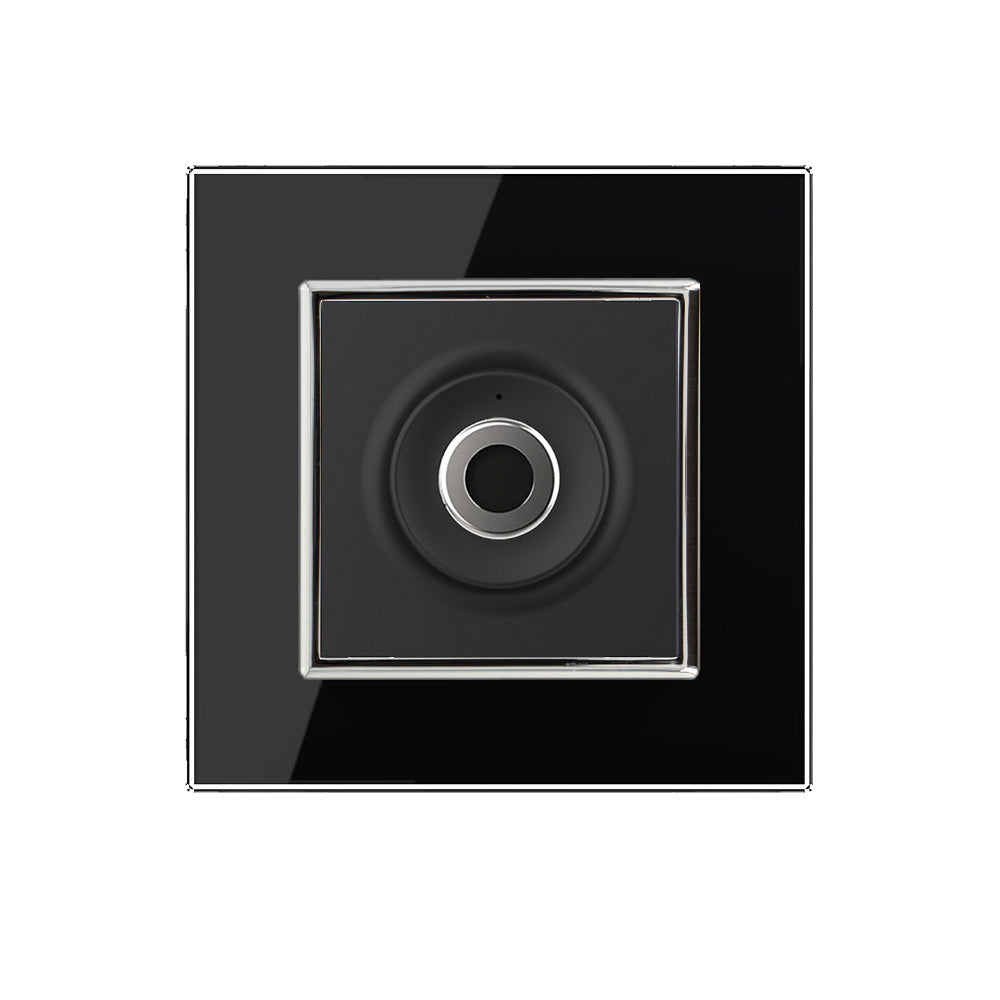 Livolo Berührungsloser Lichtschalter Schwarz inkl. Glasblende