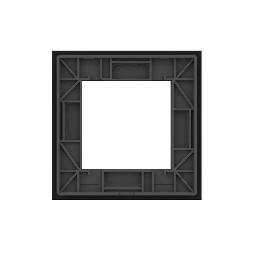 Schwarze Glasblende für Livolo Module