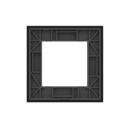Schwarze Glasblende für Livolo Module