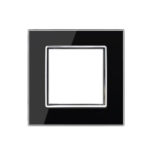 Schwarze Glasblende für Livolo Module