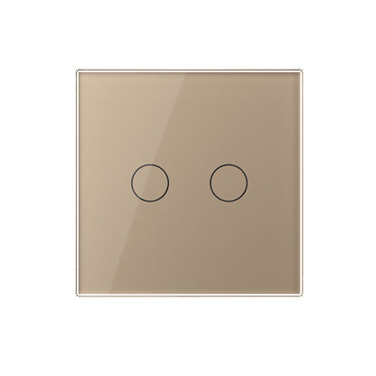 Zweifacher Touch-Taster in gold