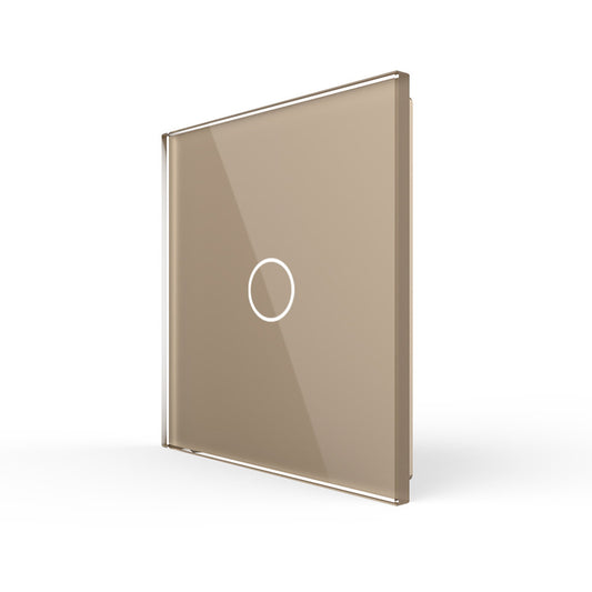 LIVOLO Glasblende für Wandlichtschalter in Glas Gold