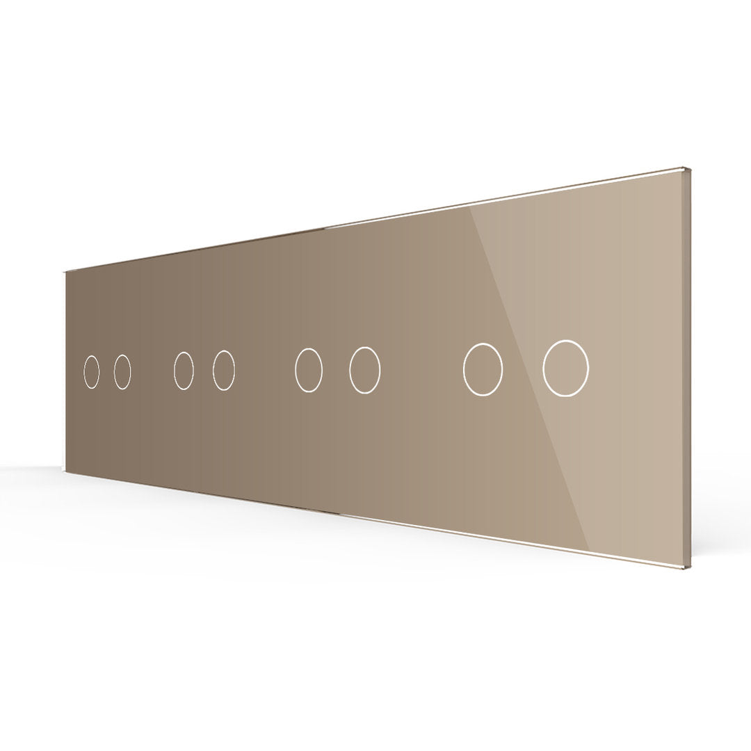 LIVOLO Glasblende für Berührungslichtschalter in Gold