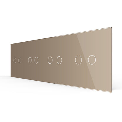 LIVOLO Glasblende für Berührungslichtschalter in Gold