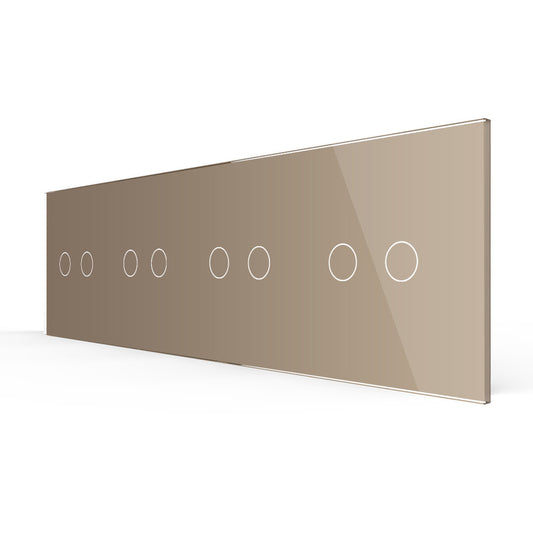 LIVOLO Glasblende für Berührungslichtschalter in Gold