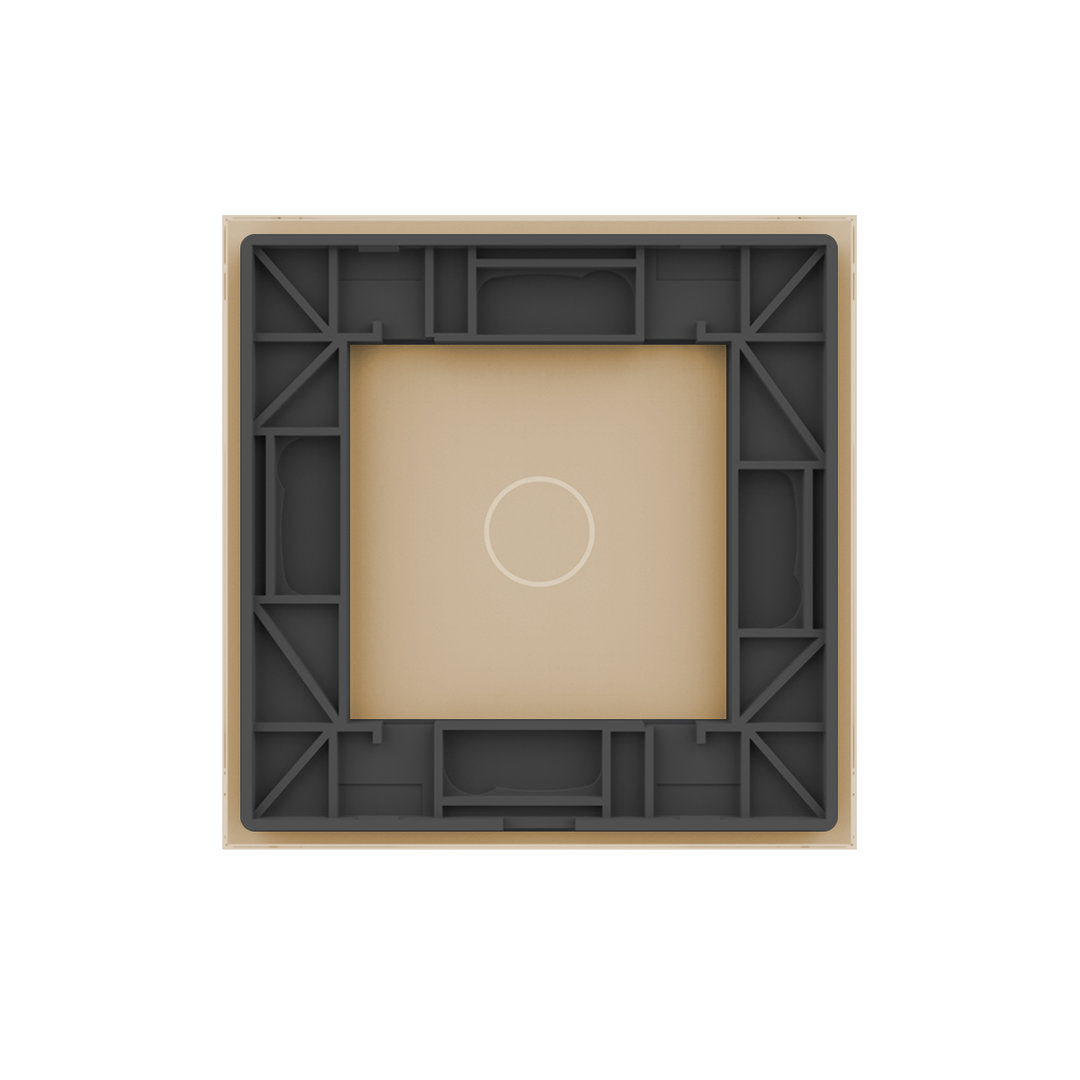 LIVOLO Glasblende für Wandlichtschalter in Glas Gold