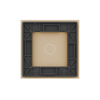 LIVOLO Glasblende für Wandlichtschalter in Glas Gold