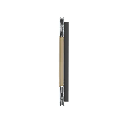 LIVOLO Glasrahmen für Wandsteckdosen in Glas Gold