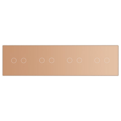 LIVOLO Glasblende für Berührungslichtschalter in Gold